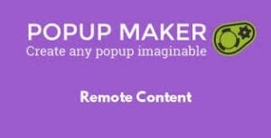 Popup Maker – Remote Content 1.1.4