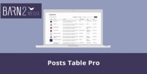 Posts Table Pro 3.3.6