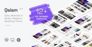 Qalam - NewsPaper and Magazine WordPress Theme 2.1.1