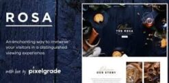 ROSA – An Exquisite Restaurant WordPress Theme 2.9.0