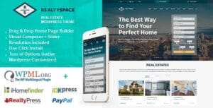 Realtyspace – Real estate WordPress Theme 1.5.0