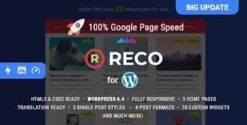 Reco - Minimal Lightweight AMP Theme for Freebies 5.1.0