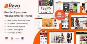 Revo - Multipurpose Elementor WooCommerce WordPress Theme (25+ Homepages & 5+ Mobile Layouts) 4.0.25