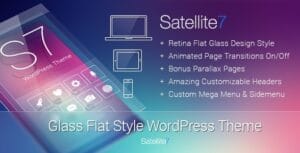 Satellite7 - Retina Multi-Purpose WordPress Theme 3.1