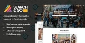 Search & Go - Directory WordPress Theme 2.7