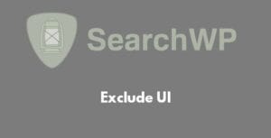 SearchWP Exclude UI 1.2.3