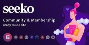 Seeko - Community Site Builder WordPress Theme 1.3.0