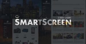 SmartScreen fullscreen responsive WordPress theme 3.1.9