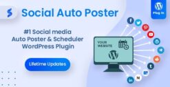 Social Auto Poster - WordPress Scheduler & Marketing Plugin 5.4.0