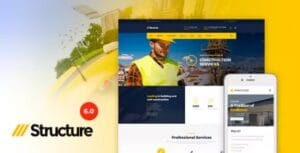Structure - Construction Industrial Factory WordPress Theme 7.3.1