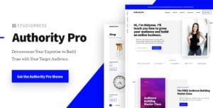 StudioPress Authority Pro Genesis WordPress Theme 1.5.0