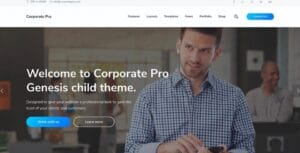 StudioPress Corporate Pro Genesis WordPress Theme 1.1.1