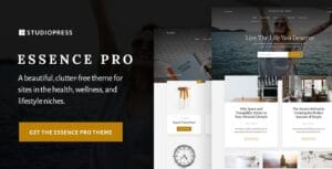 StudioPress Essence Pro Genesis WordPress Theme 1.5.1