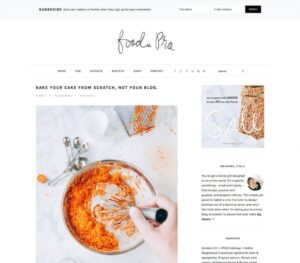 StudioPress Foodie Pro Genesis WordPress Theme 4.2.0