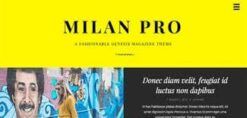 StudioPress Milan Pro Genesis WordPress Theme 1.1