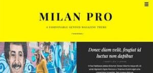 StudioPress Milan Pro Genesis WordPress Theme 1.1