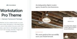 StudioPress Workstation Pro Genesis WordPress Theme 1.1.3
