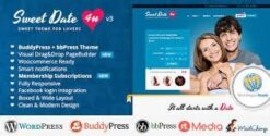 Sweet Date - More than a Wordpress Dating Theme 3.7.1