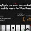 TapTap A Super Customizable WordPress Mobile Menu