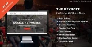 The Keynote - Conference / Event WordPress 2.23