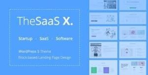 TheSaaS X - Responsive SaaS, Startup & Business WordPress Theme 1.1.3