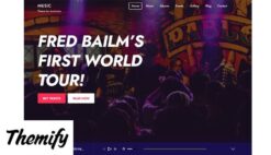 Themify Music WordPress Theme 7.1.9