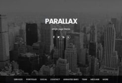 Themify Parallax WordPress Theme 7.2.1