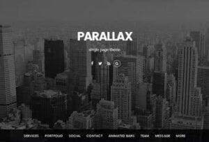 Themify Parallax WordPress Theme 7.2.1