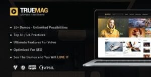 True Mag - WordPress Theme for Video and Magazine 4.3.14.3