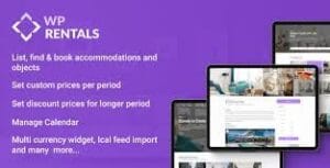 WP Rentals - Booking Accommodation WordPress Theme 3.12.2