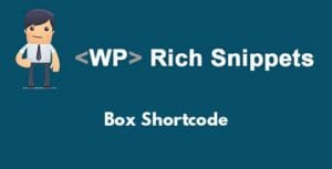 WP Rich Snippets Box Shortcode 1.2.0
