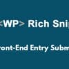 WP Rich Snippets Front End Entry Submit
