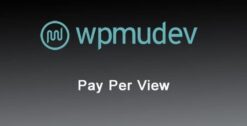 WPMU DEV Pay Per View 1.4.6