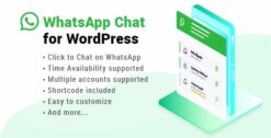 WhatsApp Chat WordPress 3.6.8