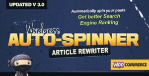 Wordpress Auto Spinner - Articles Rewriter 3.27.0