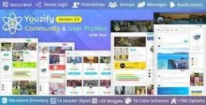 Youzify - BuddyPress Community & WordPress User Profile Plugin 3.5.4