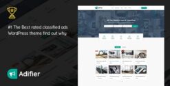 Adifier - Classified Ads WordPress Theme 3.9.5