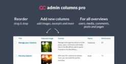 Admin Columns Pro WordPress Plugin 6.4.22
