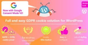 Complete GDPR / AVG / CCPA Cookie Compliance WordPress plugin - WeePie Cookie Allow 3.4.7
