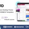 Hostiko Hosting WordPress WHMCS Theme