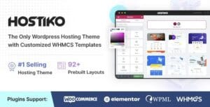 Hostiko - Hosting WordPress & WHMCS Theme 2.1.2