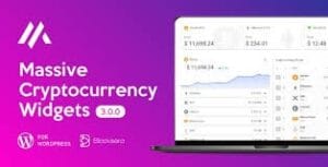Massive Cryptocurrency Widgets | Crypto Plugin 3.2.8