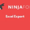 Ninja Forms Excel Export