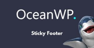OceanWP Sticky Footer 2.0.7