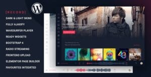 Rekord - Ajaxify Music - Events - Podcasts Multipurpose WordPress Theme 1.5.2