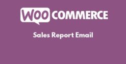 WooCommerce Sales Report Email 1.4.0