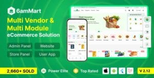 6amMart - Multivendor Food, Grocery, eCommerce, Parcel, Pharmacy delivery app with Admin & Website 2.10