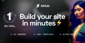 AI Hub - Startup & Technology WordPress Theme 1.3.5