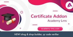 Academy LMS Certificate Addon 1.3
