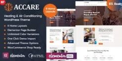Accare - Air Conditioning WordPress Theme 1.3